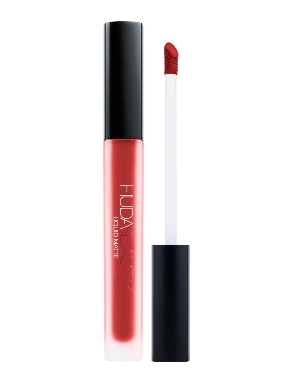 HUDA BEAUTY Liquid Matte Lipstick - Miss America - Deep Red